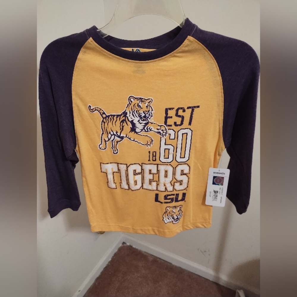 KNIGHTS APPAREL KIDS COLLEGE LOGO T-SHIRT, SIZE S 6-7